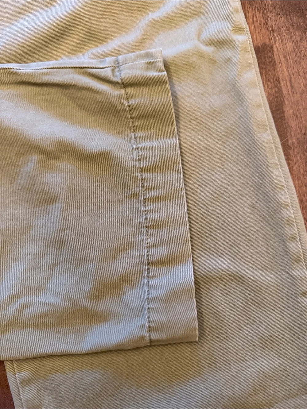 Vintage Banana Republic Emerson Chino Pants Sage 35x34 90s Early 2000s Y2K